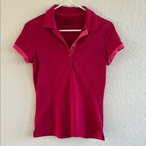 Nike Golf Pink Polo Shirt
